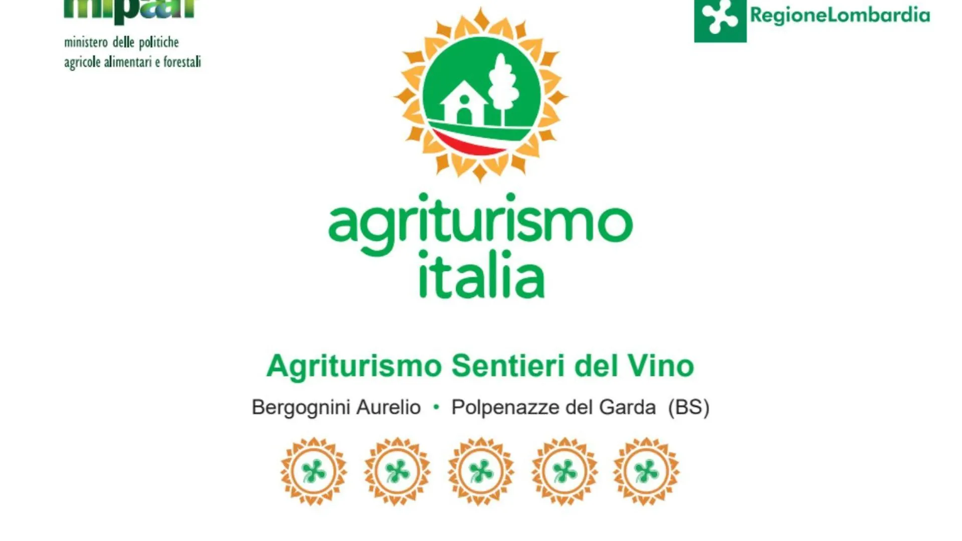 Agriturismo I Sentieri Del Vino - Lago Lucone Polpenazze del Garda Italy
